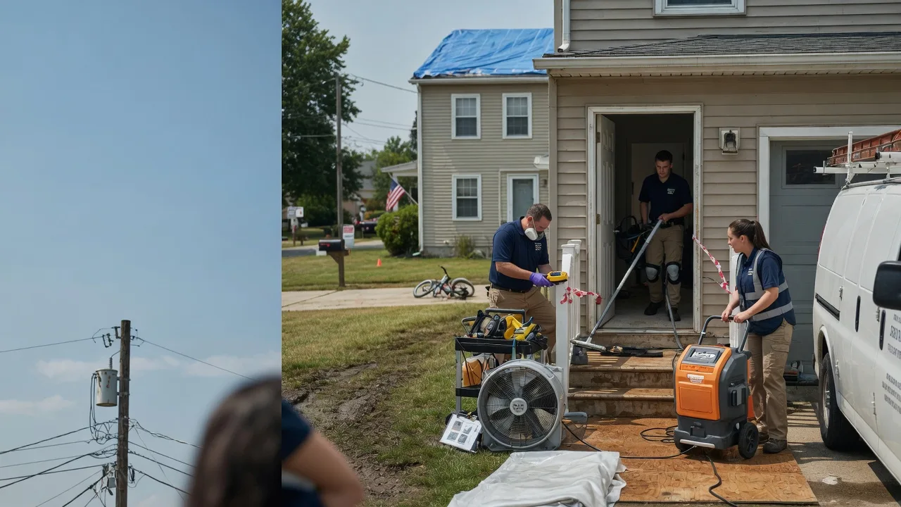 Water Damage Repair in Knightdale, NC near me